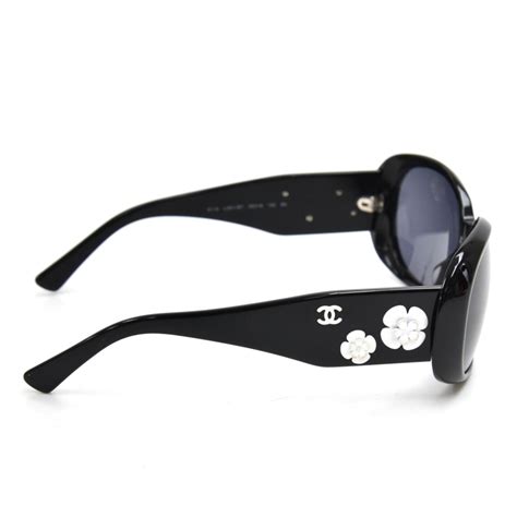 chanel sunglasses with flower on side|Chanel Camellia Sunglasses Collection .